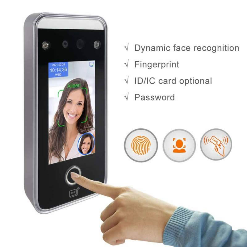 AI06F Dynamic Biometric Facial and Fingerprint Recognition System For Access Control